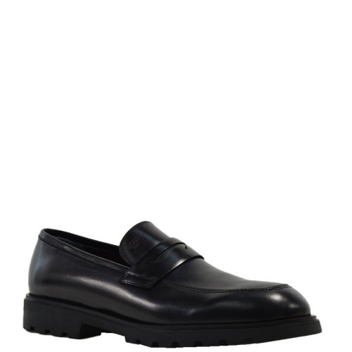 Ανδρικά Μοκασίνια/Loafers Μαύρο Δέρμα A7575 DAKKAR Boss