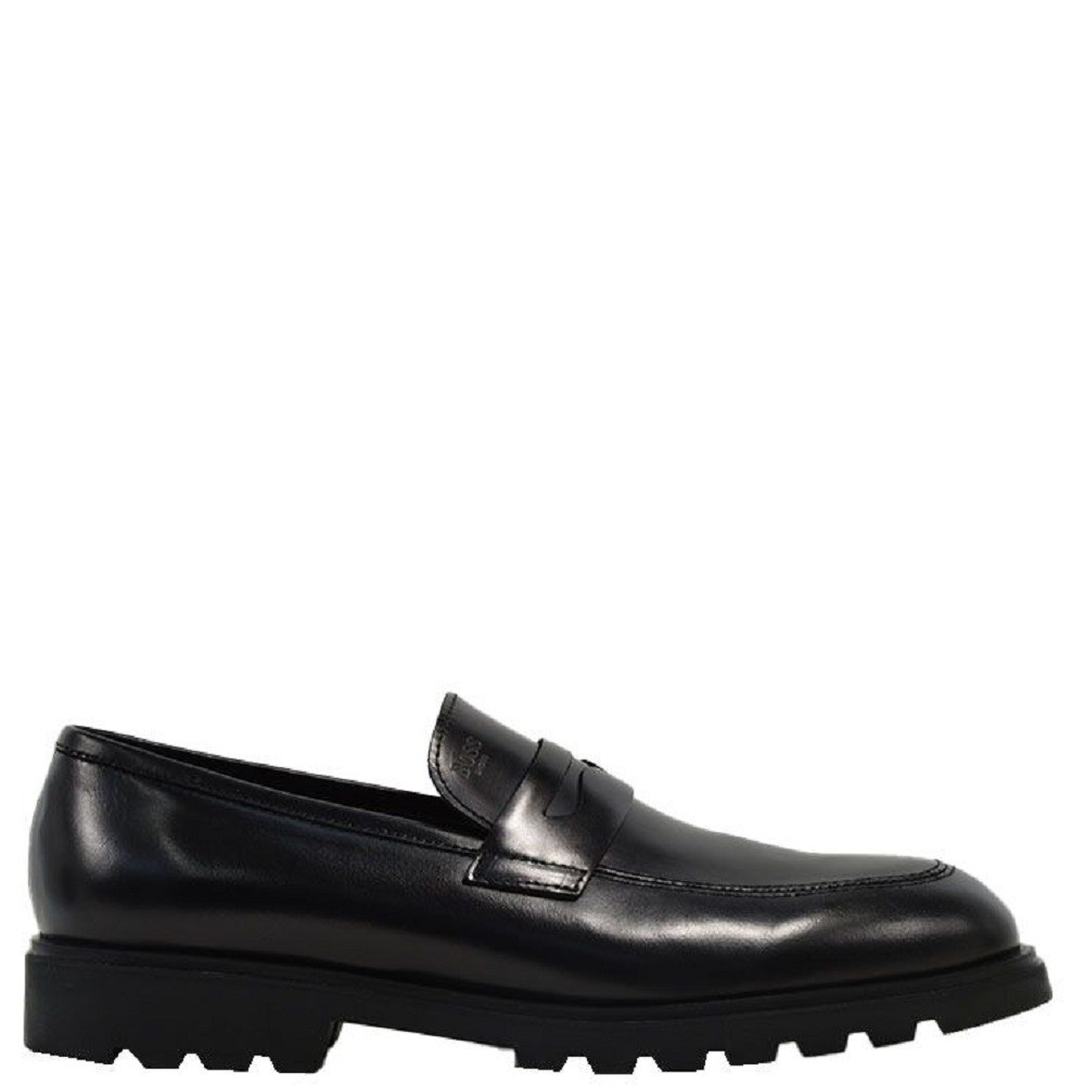 BOSS</br>Ανδρικά Μοκασίνια/Loafers Μαύρο Δέρμα A7575 DAKKAR Boss BOSS</br>Ανδρικά Μοκασίνια/Loafers Μαύρο Δέρμα A7575 DAKKAR Boss