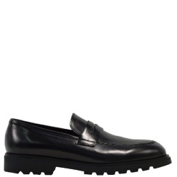 Ανδρικά Μοκασίνια/Loafers Μαύρο Δέρμα A7575 DAKKAR Boss
