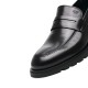 BOSS</br>Ανδρικά Μοκασίνια/Loafers Μαύρο Δέρμα A7575 DAKKAR Boss BOSS</br>Ανδρικά Μοκασίνια/Loafers Μαύρο Δέρμα A7575 DAKKAR Boss