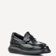BOSS</br>Ανδρικά Μοκασίνια/Loafers Μαύρο Δέρμα A7606 FLORENTIC Boss BOSS</br>Ανδρικά Μοκασίνια/Loafers Μαύρο Δέρμα A7606 FLORENTIC Boss