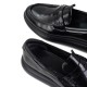 BOSS</br>Ανδρικά Μοκασίνια/Loafers Μαύρο Δέρμα A7606 FLORENTIC Boss BOSS</br>Ανδρικά Μοκασίνια/Loafers Μαύρο Δέρμα A7606 FLORENTIC Boss