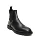 BOSS</br>Boss A7631 BERGAMO Ανδρικά Μποτάκια Μαύρο Δέρμα Chelsea BOSS</br>Boss A7631 BERGAMO Ανδρικά Μποτάκια Μαύρο Δέρμα Chelsea