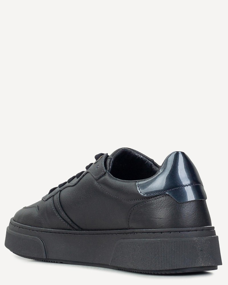 BOSS</br>Ανδρικά Sneakers Μαύρο Δέρμα AA220 CONTADOR Boss BOSS</br>Ανδρικά Sneakers Μαύρο Δέρμα AA220 CONTADOR Boss