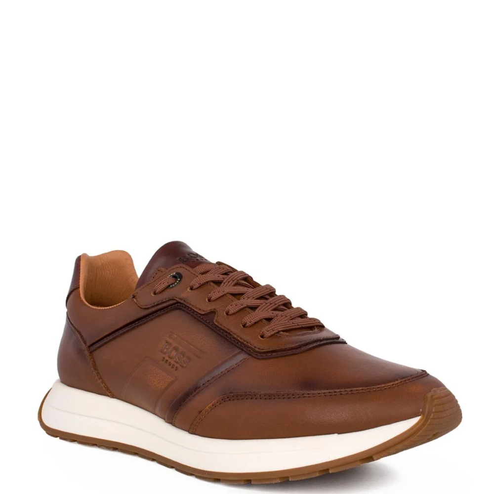 BOSS</br>Ανδρικά Sneakers Ταμπά Δέρμα AB230 CONTADOR Boss BOSS</br>Ανδρικά Sneakers Ταμπά Δέρμα AB230 CONTADOR Boss