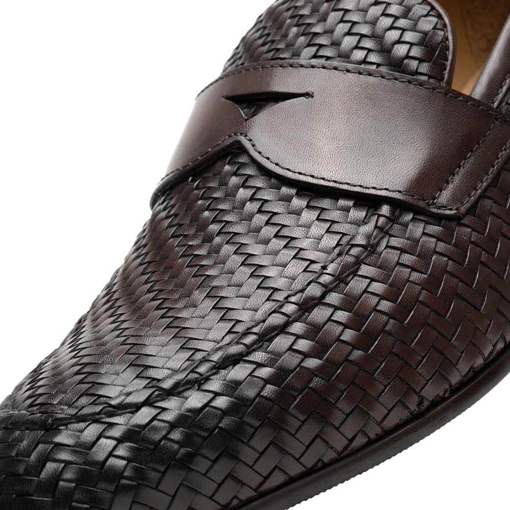 KALOGIROU</br>Ανδρικά Μοκασίνια/Loafers Καφέ Δέρμα ABRAMO-00K4 WOV Kalogirou KALOGIROU</br>Ανδρικά Μοκασίνια/Loafers Καφέ Δέρμα ABRAMO-00K4 WOV Kalogirou