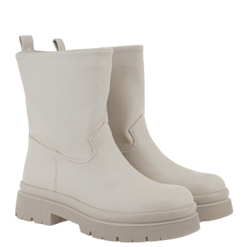 Γυναικεία Μποτάκια Μπεζ ABZ-12 Exe Γυναικεία Μποτάκια Μπεζ ABZ-12 Exe