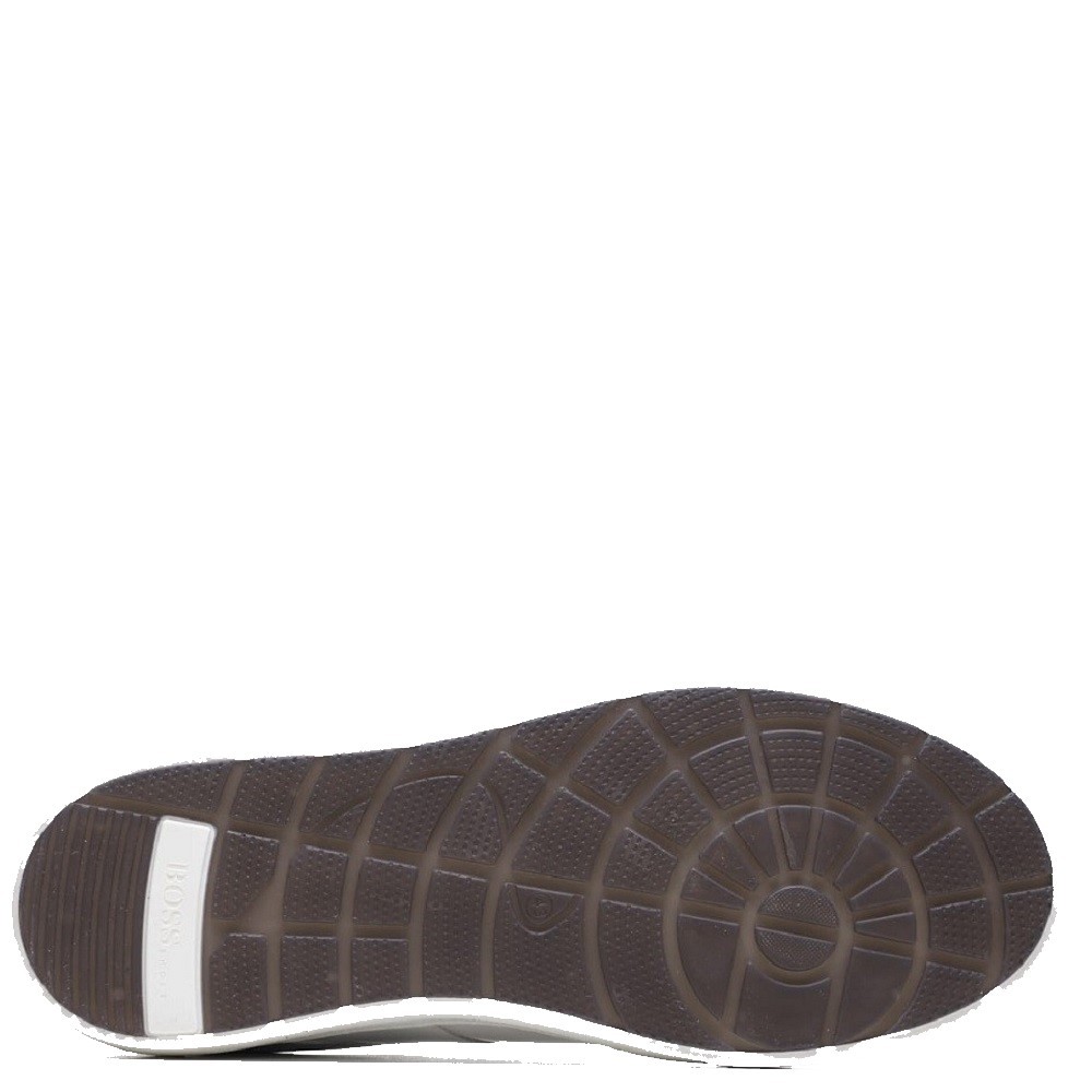 BOSS</br>Ανδρικά Sneakers Καφέ Δέρμα AC121 CONTADOR Boss BOSS</br>Ανδρικά Sneakers Καφέ Δέρμα AC121 CONTADOR Boss