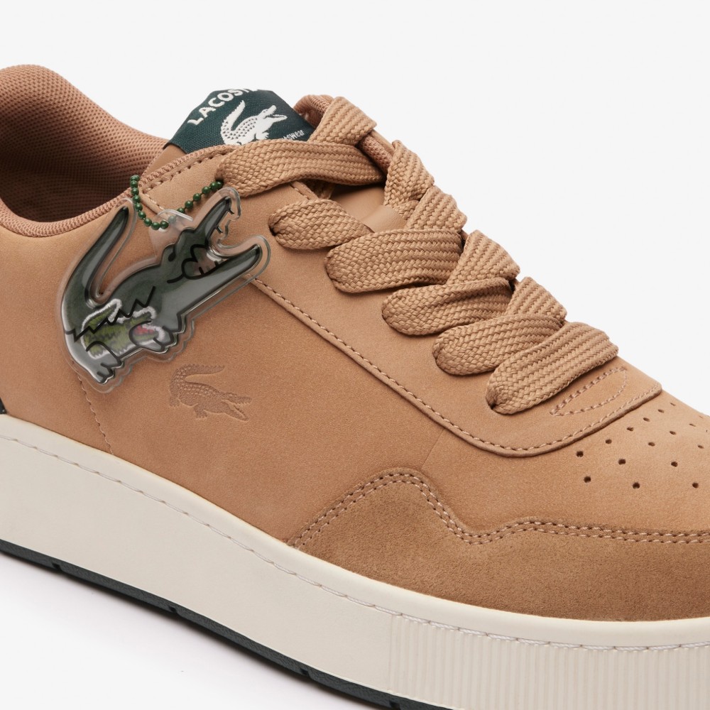 LACOSTE</br>Ανδρικά Sneakers Μπεζ Δέρμα ACE CLIP 746SMA01082C3 Lacoste LACOSTE</br>Ανδρικά Sneakers Μπεζ Δέρμα ACE CLIP 746SMA01082C3 Lacoste
