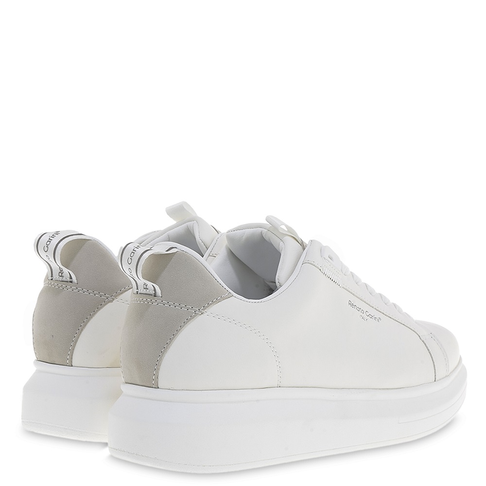 RENATO GARINI</br>Ανδρικά Sneakers Λευκό/Πάγος Nubuck ACE-KN0456 Renato Garini RENATO GARINI</br>Ανδρικά Sneakers Λευκό/Πάγος Nubuck ACE-KN0456 Renato Garini