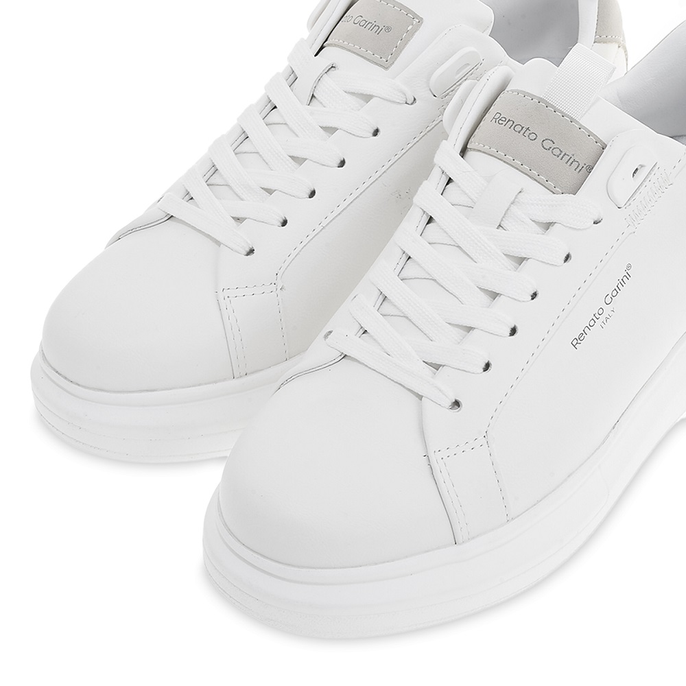RENATO GARINI</br>Ανδρικά Sneakers Λευκό/Πάγος Nubuck ACE-KN0456 Renato Garini RENATO GARINI</br>Ανδρικά Sneakers Λευκό/Πάγος Nubuck ACE-KN0456 Renato Garini