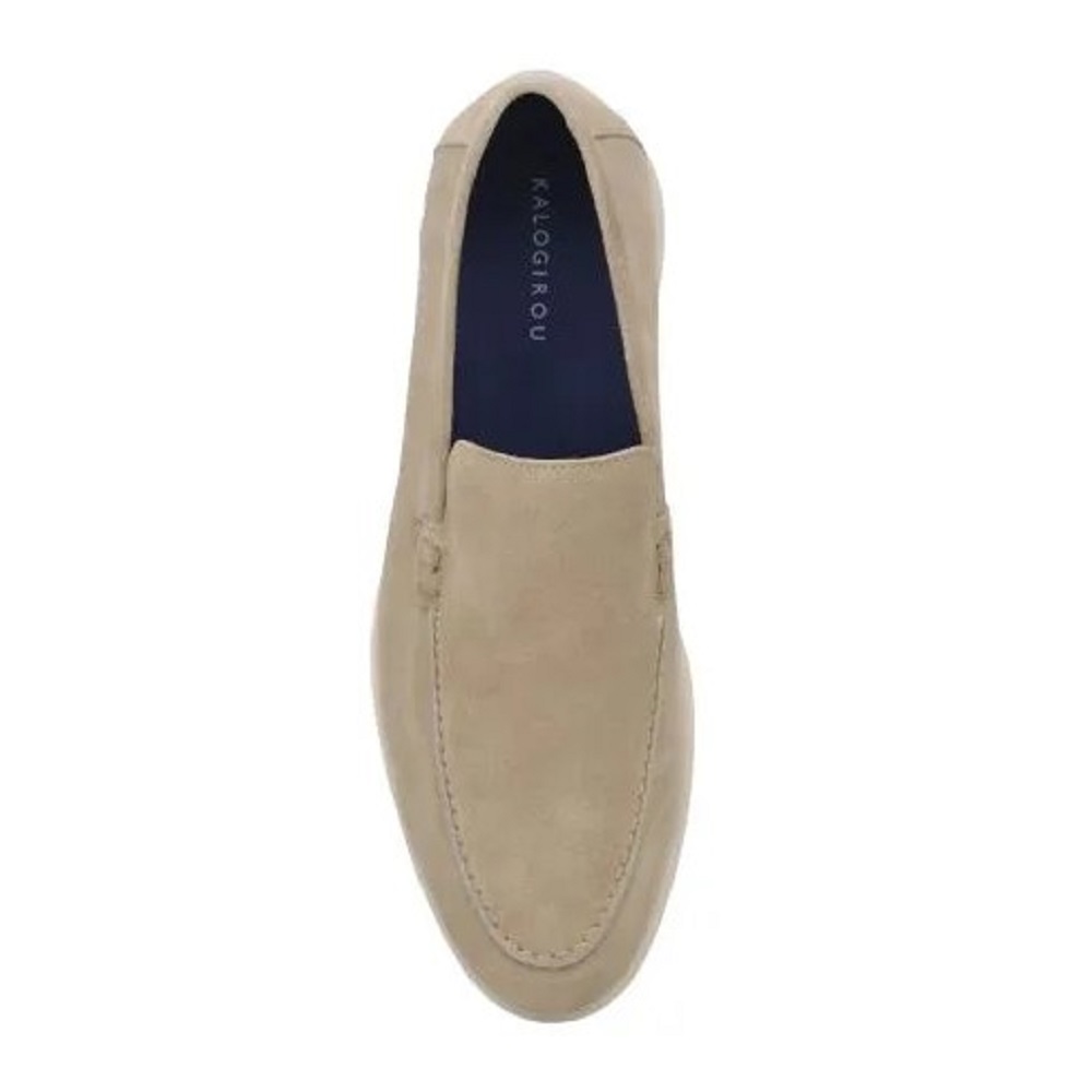 KALOGIROU</br>Kalogirou ADRIANO-00R1 Ανδρικά Μοκασίνια/Loafers Μπεζ Suede