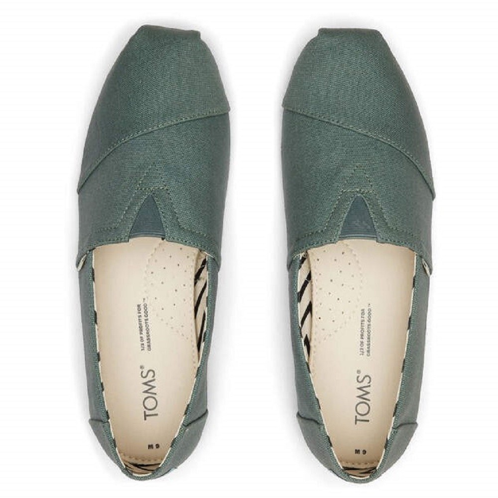 TOMS</br>Ανδρικές Εσπαντρίγιες Χακί Heritage Canvas ALPARGATA 10017671 Toms
