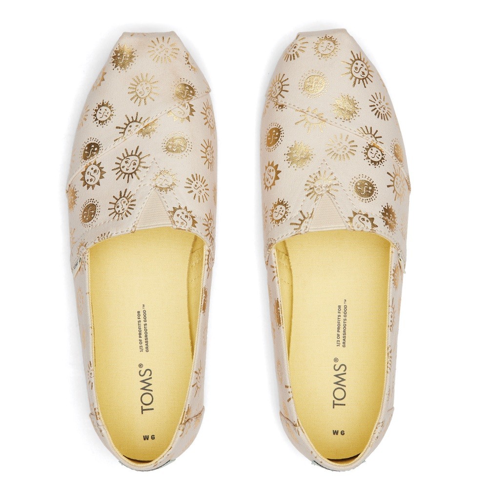 TOMS</br>Γυναικείες Εσπαντρίγιες Εκρού ALPARGATA 10017811 Toms