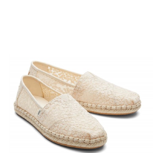 Γυναικείες Εσπαντρίγιες Εκρού ALPARGATA ROPE 10017827 Toms