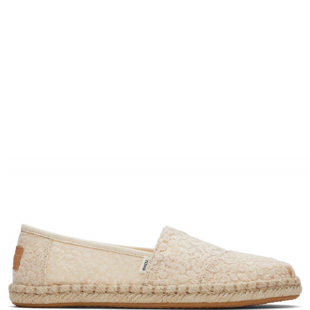 TOMS</br>Γυναικείες Εσπαντρίγιες Εκρού ALPARGATA ROPE 10017827 Toms