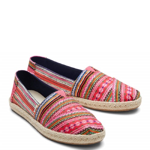 Γυναικείες Εσπαντρίγιες Κόκκινο Multi ALPARGATA ROPE 10017847 Toms