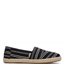 Γυναικείες Εσπαντρίγιες Μαύρο ALPARGATA ROPE 10017852 Toms