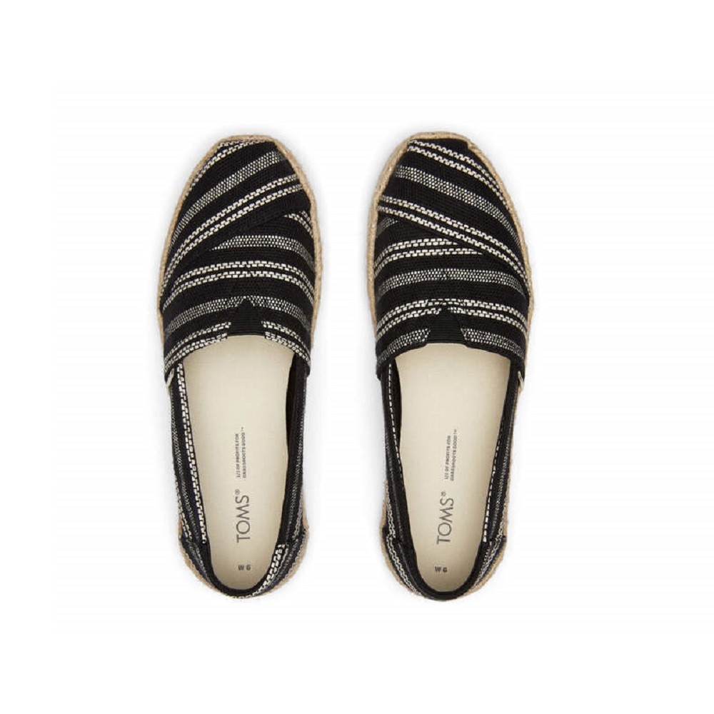TOMS</br>Γυναικείες Εσπαντρίγιες Μαύρο ALPARGATA ROPE 10017852 Toms