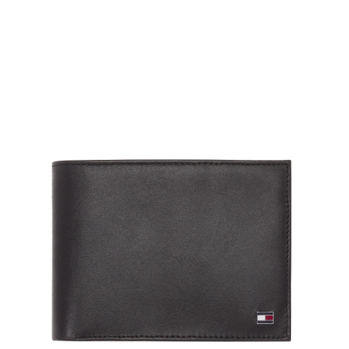 Ανδρικό Πορτοφόλι Μαύρο Δέρμα AM0AM00651-002 Tommy Hilfiger Ανδρικό Πορτοφόλι Μαύρο Δέρμα AM0AM00651-002 Tommy Hilfiger