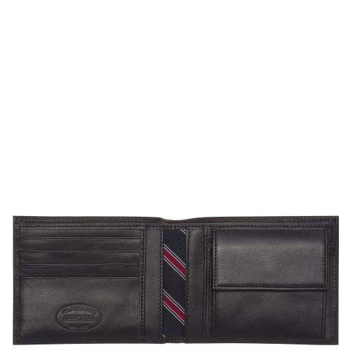 Ανδρικό Πορτοφόλι Μαύρο Δέρμα AM0AM00651-002 Tommy Hilfiger Ανδρικό Πορτοφόλι Μαύρο Δέρμα AM0AM00651-002 Tommy Hilfiger
