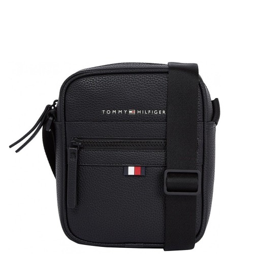 Ανδρική Τσάντα Crossbody Μαύρο Essential Small Reporter Bag AM0AM09504-BDS Tommy Hilfiger Ανδρική Τσάντα Crossbody Μαύρο Essential Small Reporter Bag AM0AM09504-BDS Tommy Hilfiger