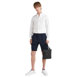 Ανδρική Τσάντα Crossbody Μαύρο Essential Crossover AM0AM09506-BDS Tommy Hilfiger