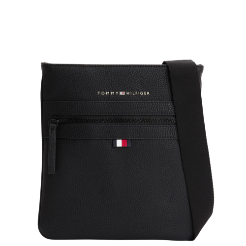 Ανδρική Τσάντα Crossbody Μαύρο Essential Crossover AM0AM09506-BDS Tommy Hilfiger Ανδρική Τσάντα Crossbody Μαύρο Essential Crossover AM0AM09506-BDS Tommy Hilfiger