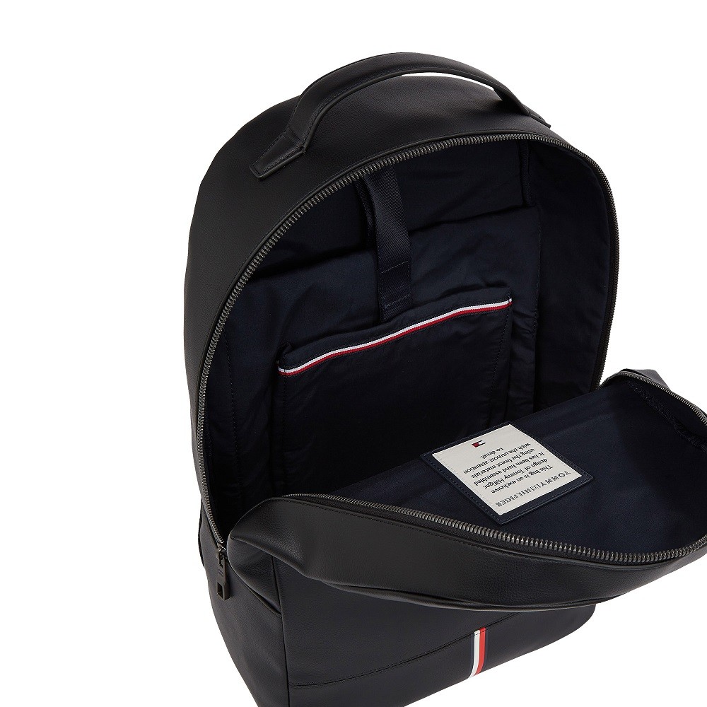 TOMMY HILFIGER</br>Ανδρική Τσάντα Backpack Μαύρο AM0AM10927-BDS Tommy Hilfiger