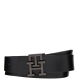 TOMMY HILFIGER</br>Ανδρική Ζώνη Μαύρο/Λαδί Δέρμα AM0AM11476-BDS Tommy Hilfiger