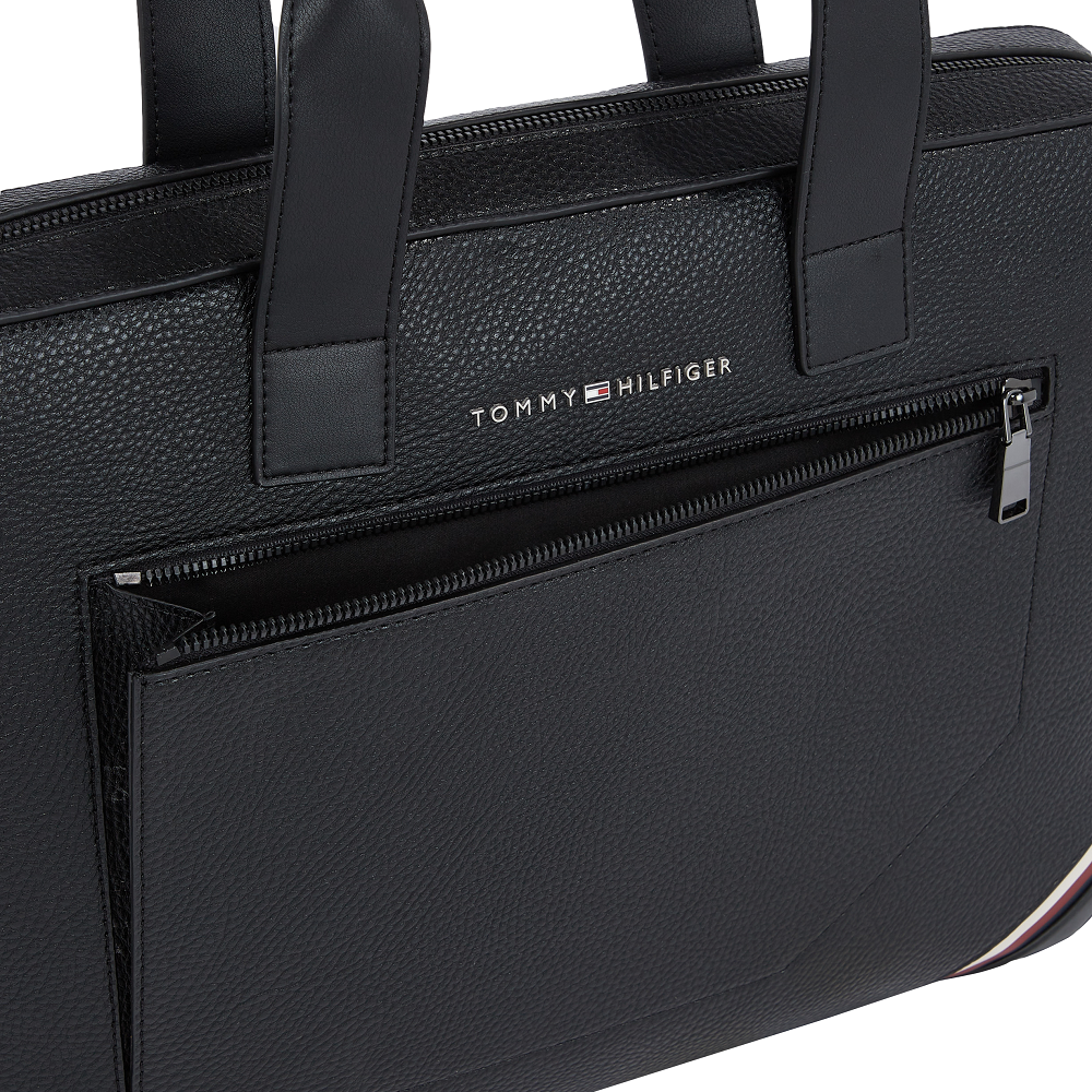TOMMY HILFIGER</br>Ανδρική Τσάντα Laptop Μαύρο AM0AM11579-BDS Tommy Hilfiger