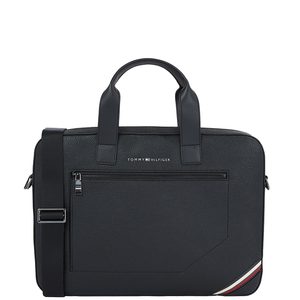 TOMMY HILFIGER</br>Ανδρική Τσάντα Laptop Μαύρο AM0AM11579-BDS Tommy Hilfiger