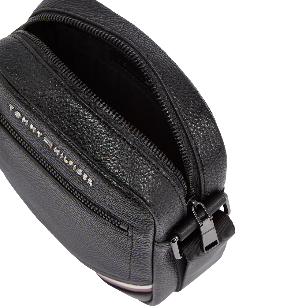 TOMMY HILFIGER</br>Ανδρική Τσάντα Crossbody Μαύρο AM0AM11580-BDS 