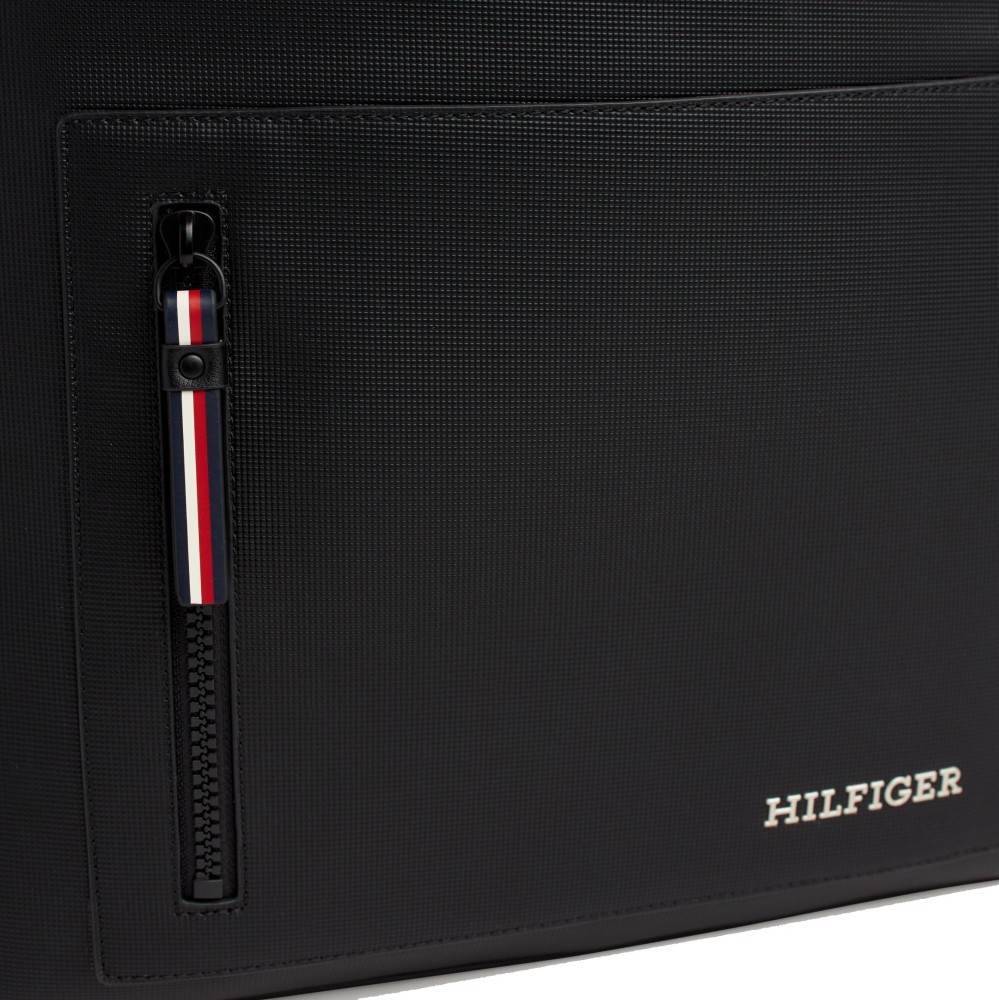 TOMMY HILFIGER</br>Ανδρική Τσάντα Backpack Μαύρο AM0AM11782-BDS Tommy Hilfiger