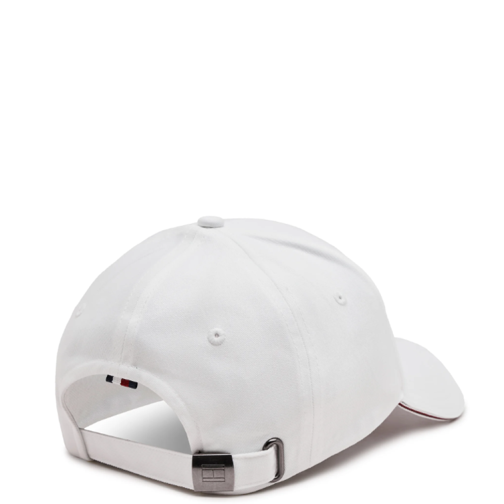 TOMMY HILFIGER</br>Ανδρικό Καπέλο Λευκό AM0AM12035-YCF Tommy Hilfiger