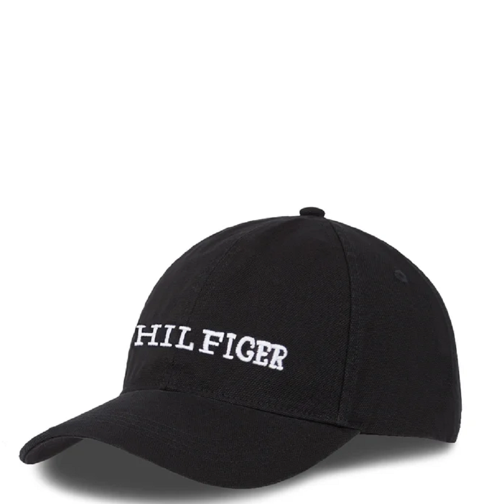 TOMMY HILFIGER</br>Ανδρικό Καπέλο Μαύρο AM0AM12154-BDS Tommy Hilfiger