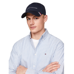 Ανδρικό Καπέλο Μπλε AM0AM12532-DW6 Tommy Hilfiger