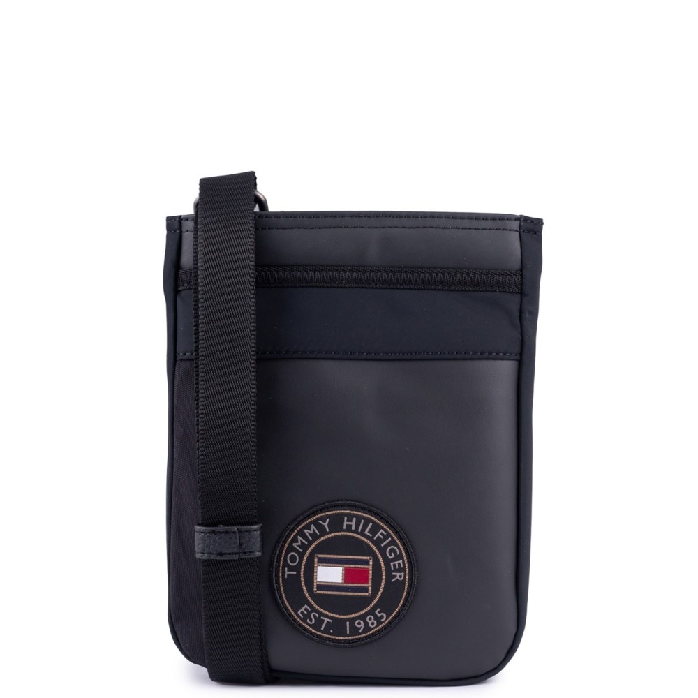 TOMMY HILFIGER</br>Ανδρική Τσάντα Crossbody Μαύρο TH Blocked AM0AM12717-BDS Tommy Hilfiger
