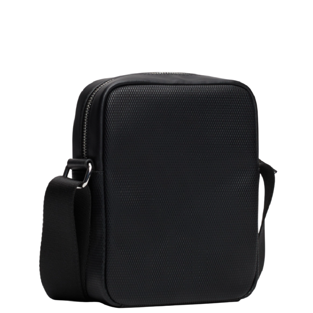 TOMMY HILFIGER</br>Ανδρική Τσάντα Crossbody Μαύρο Corporate Texture Mini Reporter Bag AM0AM12724-BDS Tommy Hilfiger