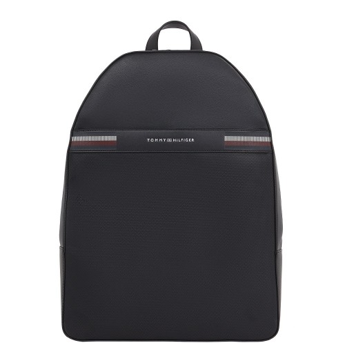 Ανδρική Τσάντα Backpack Μαύρο TH Corporate Texture Dome AM0AM12725-BDS Tommy Hilfiger Ανδρική Τσάντα Backpack Μαύρο TH Corporate Texture Dome AM0AM12725-BDS Tommy Hilfiger