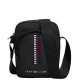 TOMMY HILFIGER</br>Ανδρική Τσάντα Crossbody Μαύρο TH Corporate Woven Mini Reporter Bag AM0AM12727-BDS Tommy Hilfiger