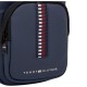 TOMMY HILFIGER</br>Ανδρική Τσάντα Crossbody Μπλε TH Corporate Woven Mini Reporter Bag AM0AM12727-DW6 Tommy Hilfiger