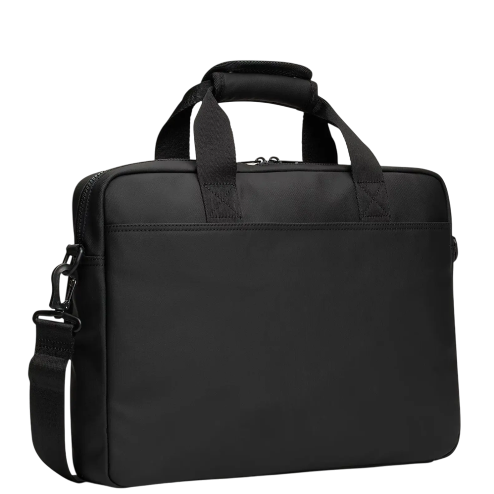 TOMMY HILFIGER</br>Ανδρική Τσάντα Laptop Μαύρο TH Corporate Woven Laptop Bag AM0AM12728-BDS Tommy Hilfiger