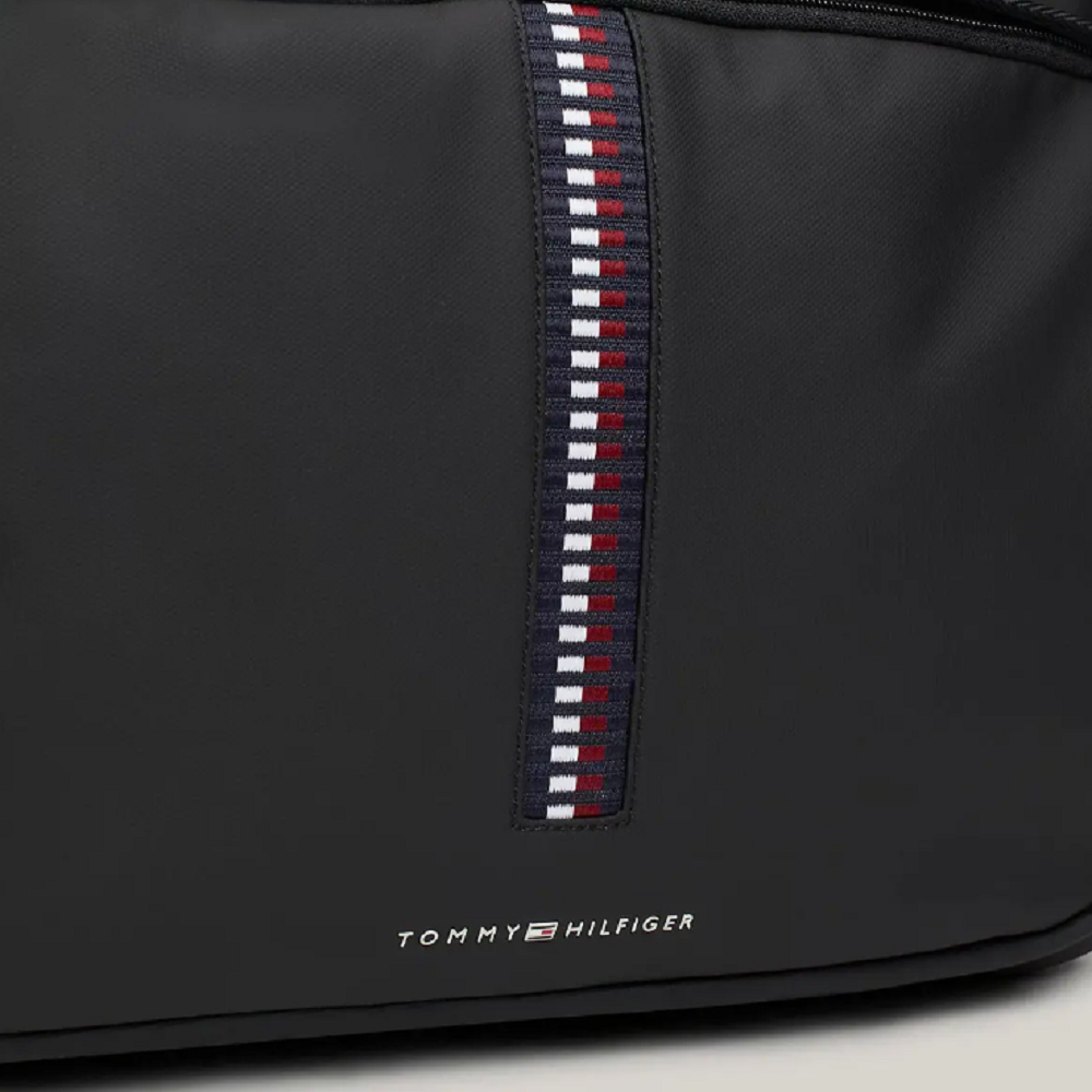 TOMMY HILFIGER</br>Ανδρική Τσάντα Laptop Μαύρο TH Corporate Woven Laptop Bag AM0AM12728-BDS Tommy Hilfiger