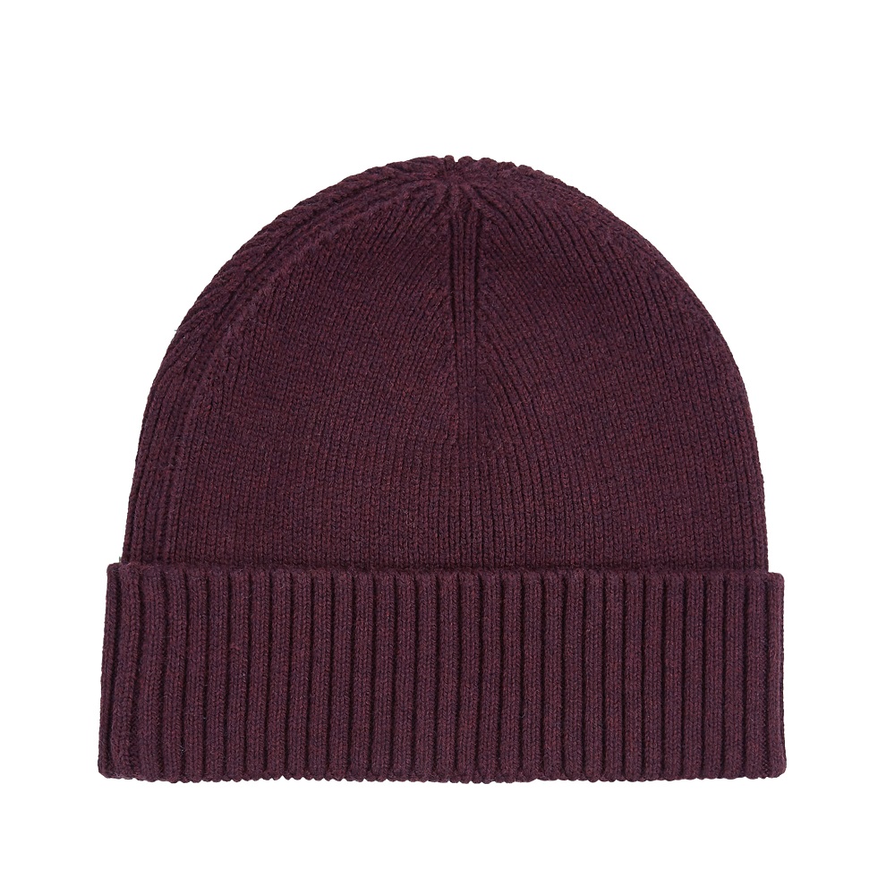 TOMMY HILFIGER</br>Tommy Hilfiger TH Flag Pima Cotton Cashmere Beanie AM0AM12796-0KA Ανδρικός Σκούφος Μπορντώ