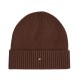 TOMMY HILFIGER</br>Tommy Hilfiger TH Flag Pima Cotton Cashmere Beanie AM0AM12796-GSZ Ανδρικός Σκούφος Καφέ