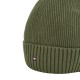 TOMMY HILFIGER</br>Tommy Hilfiger TH Flag Pima Cotton Cashmere Beanie AM0AM12796-MT1 Ανδρικός Σκούφος Χακί