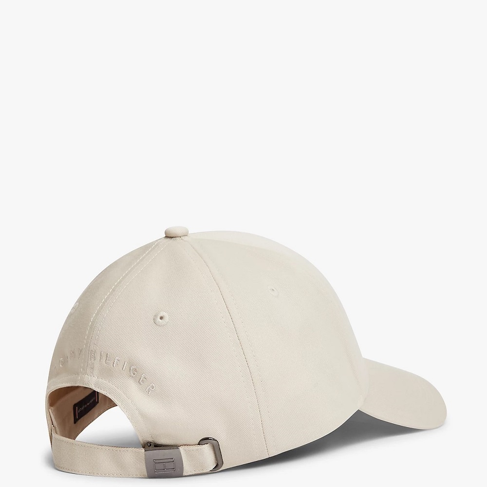 TOMMY HILFIGER</br>Tommy Hilfiger Flag Embroidery 6 Panel Baseball Cap AM0AM13008-ACI Ανδρικό Καπέλο Μπεζ