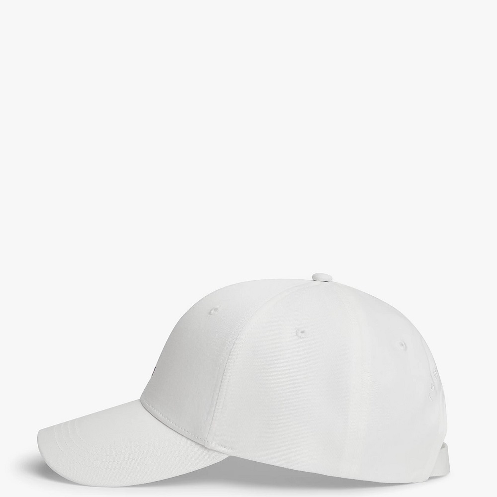 TOMMY HILFIGER</br>Tommy Hilfiger Flag Embroidery 6 Panel Baseball Cap AM0AM13008-YBL Ανδρικό Καπέλο Εκρού TOMMY HILFIGER</br>Tommy Hilfiger Flag Embroidery 6 Panel Baseball Cap AM0AM13008-YBL Ανδρικό Καπέλο Εκρού