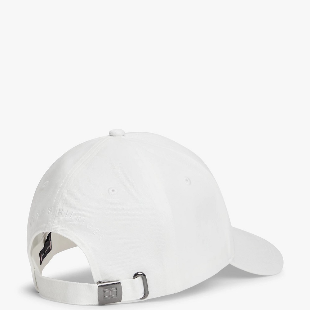 TOMMY HILFIGER</br>Tommy Hilfiger Flag Embroidery 6 Panel Baseball Cap AM0AM13008-YBL Ανδρικό Καπέλο Εκρού TOMMY HILFIGER</br>Tommy Hilfiger Flag Embroidery 6 Panel Baseball Cap AM0AM13008-YBL Ανδρικό Καπέλο Εκρού